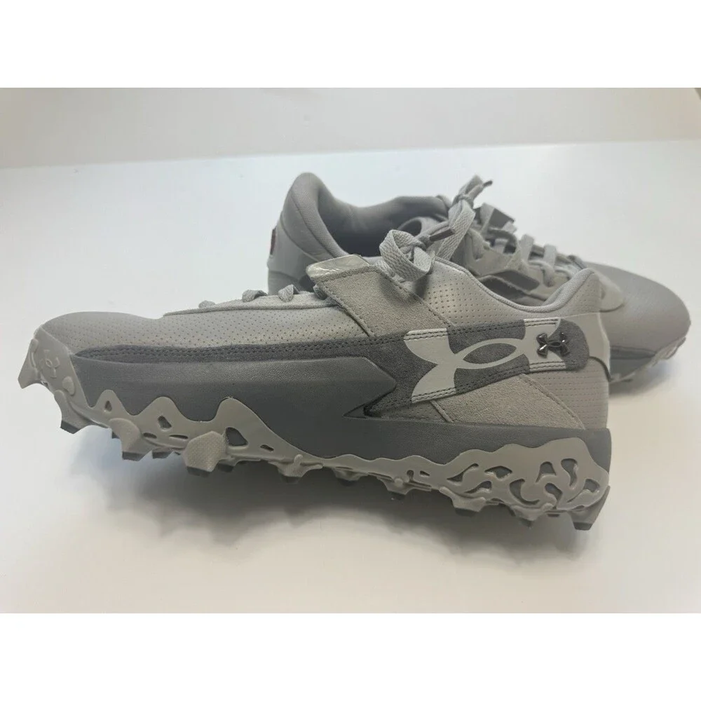 Under Armour Harper Gray Molded Baseball Cleats Men’s Size 12 New Without Box